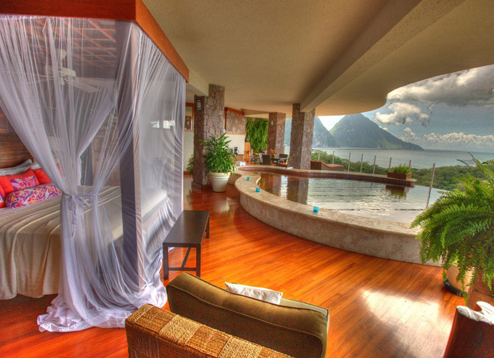 Jade Mountain Resort Saint Lucia Room View 