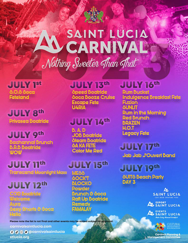 2023 Saint Lucia Carnival