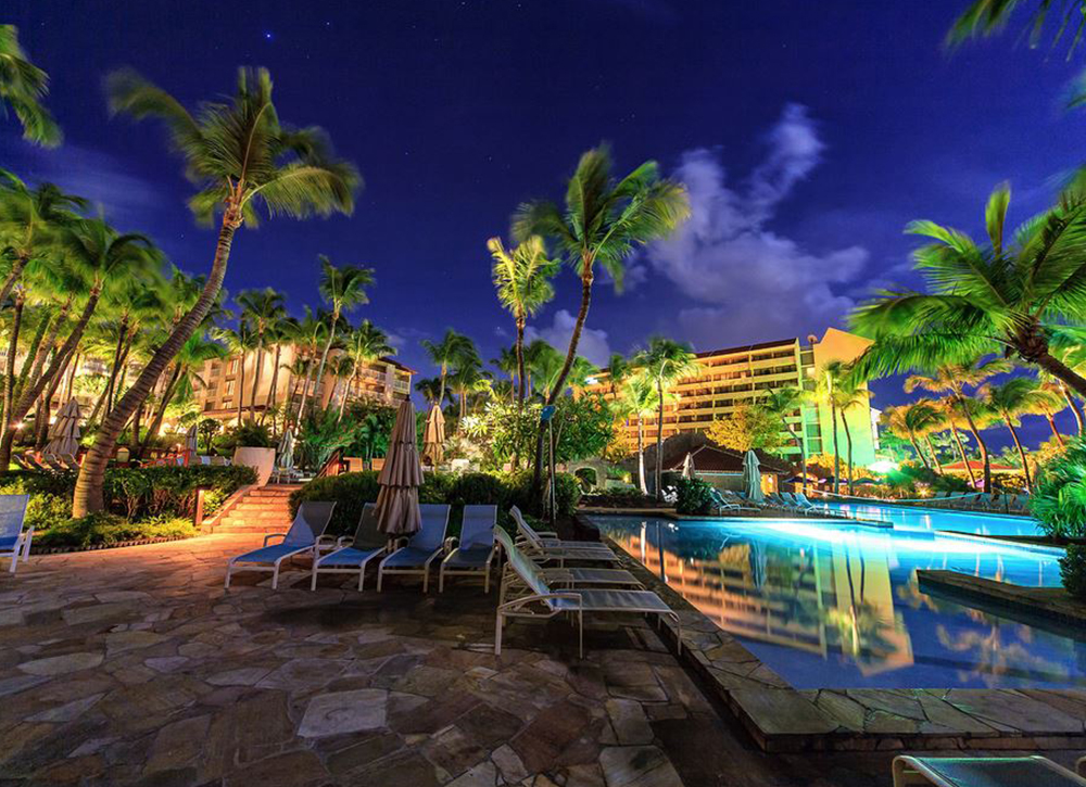 Pool Side in Aruba