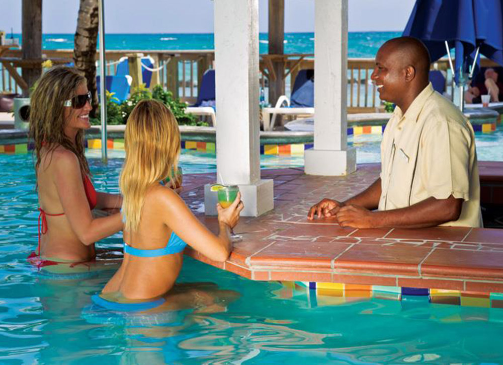Coconut Bay Vieux Fort Saint Lucia Get a Drink While In The Pool