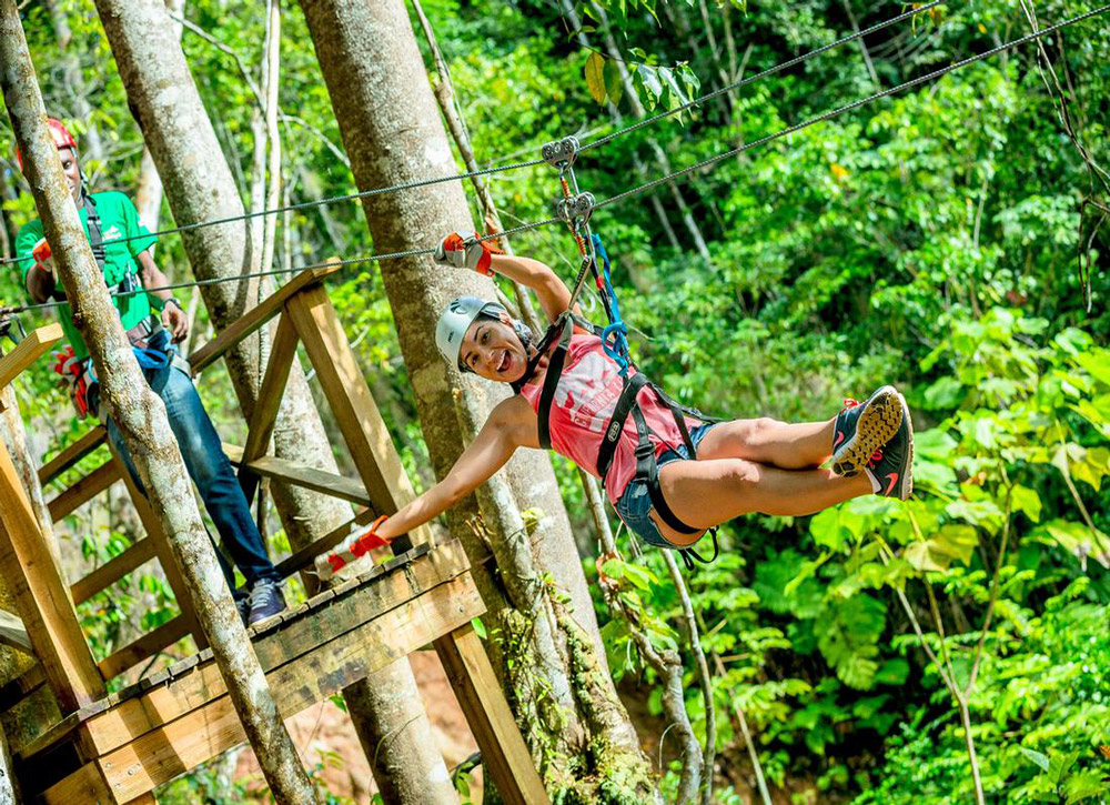 Zipline in Saint Lucia