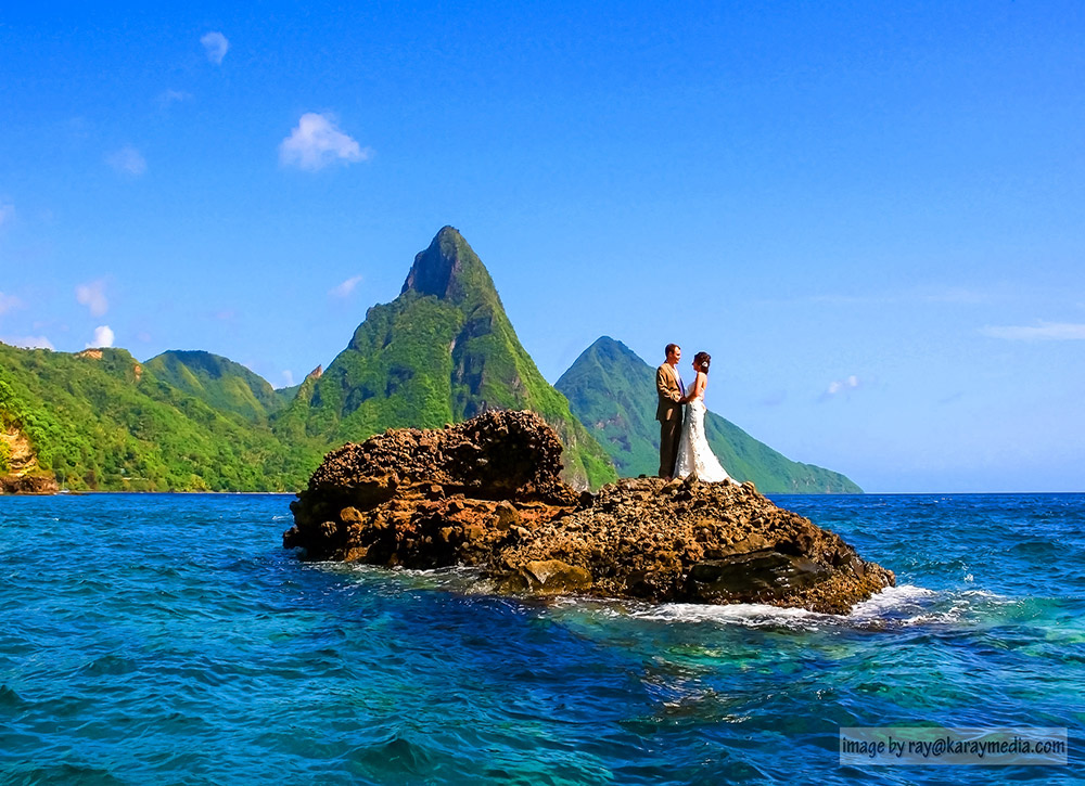 Honeymoon in Saint Lucia