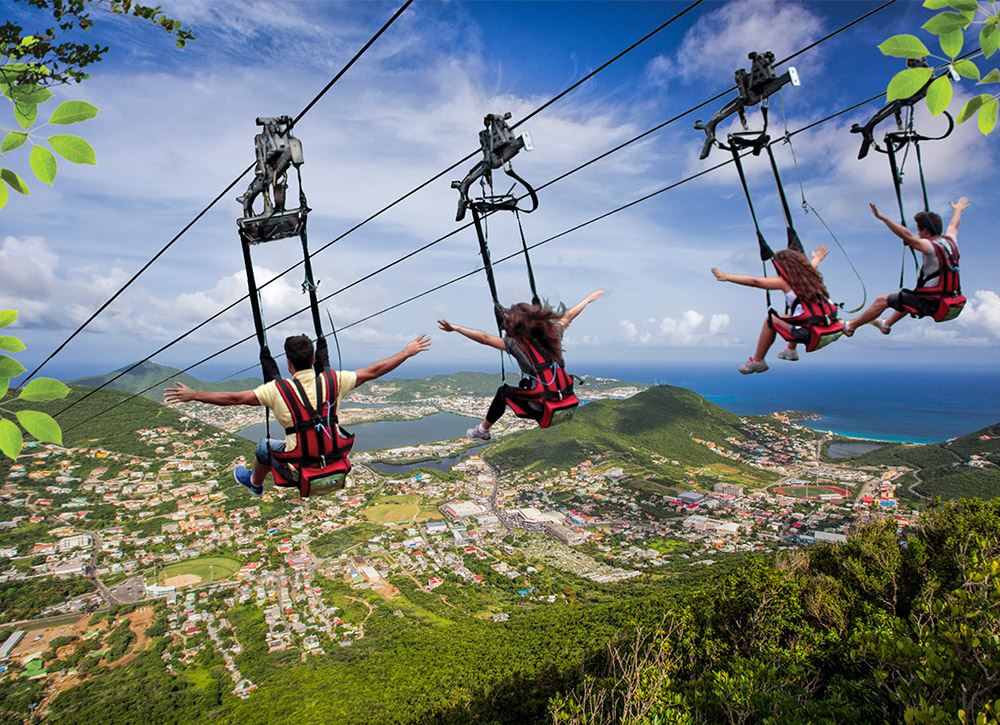 St. Maarten Zip Lining