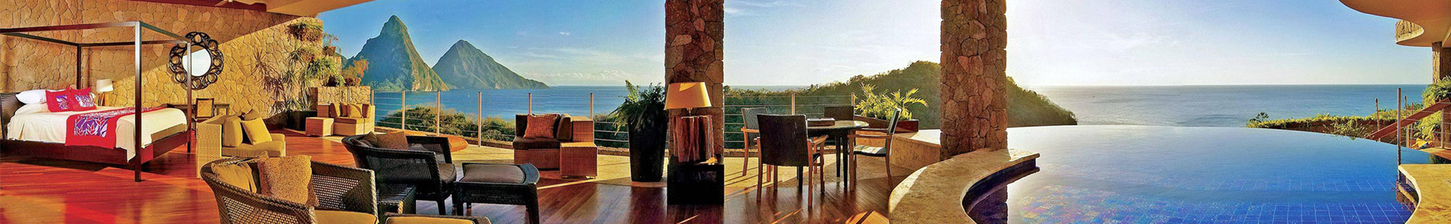 Jade Mountain Saint Lucia Banner