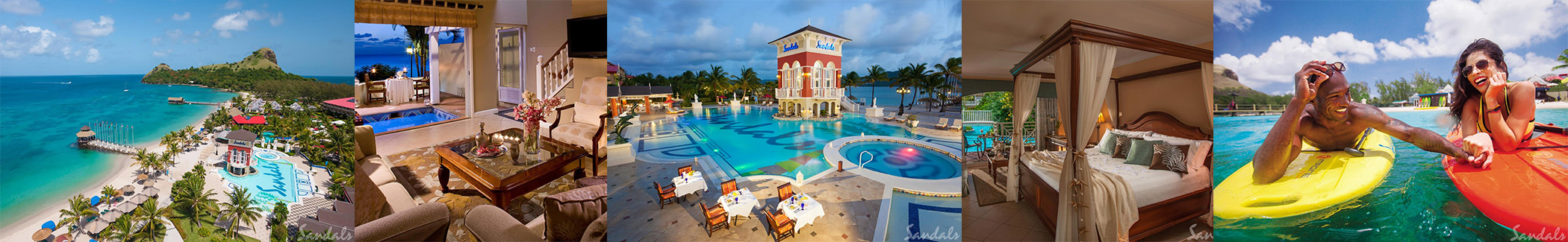 Sandals Resorts Saint Lucia Banner