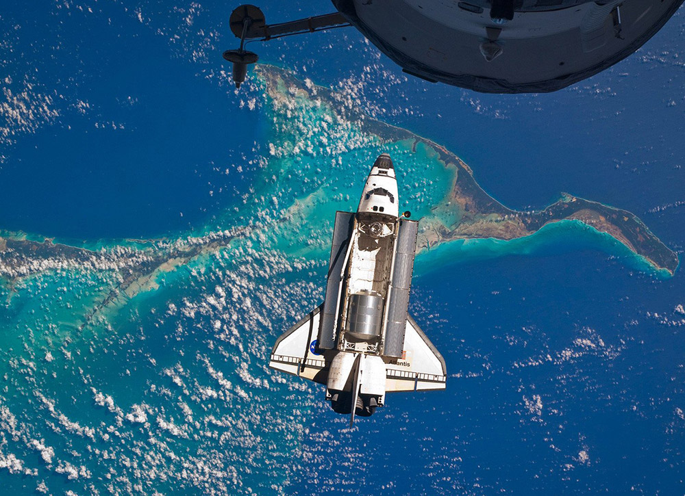 A View From Above The Bahamas