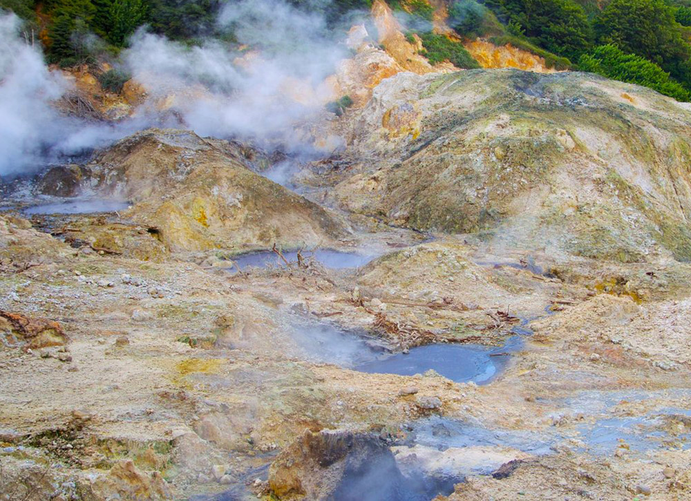 The Sulphur Springs Soufriere, Saint Lucia